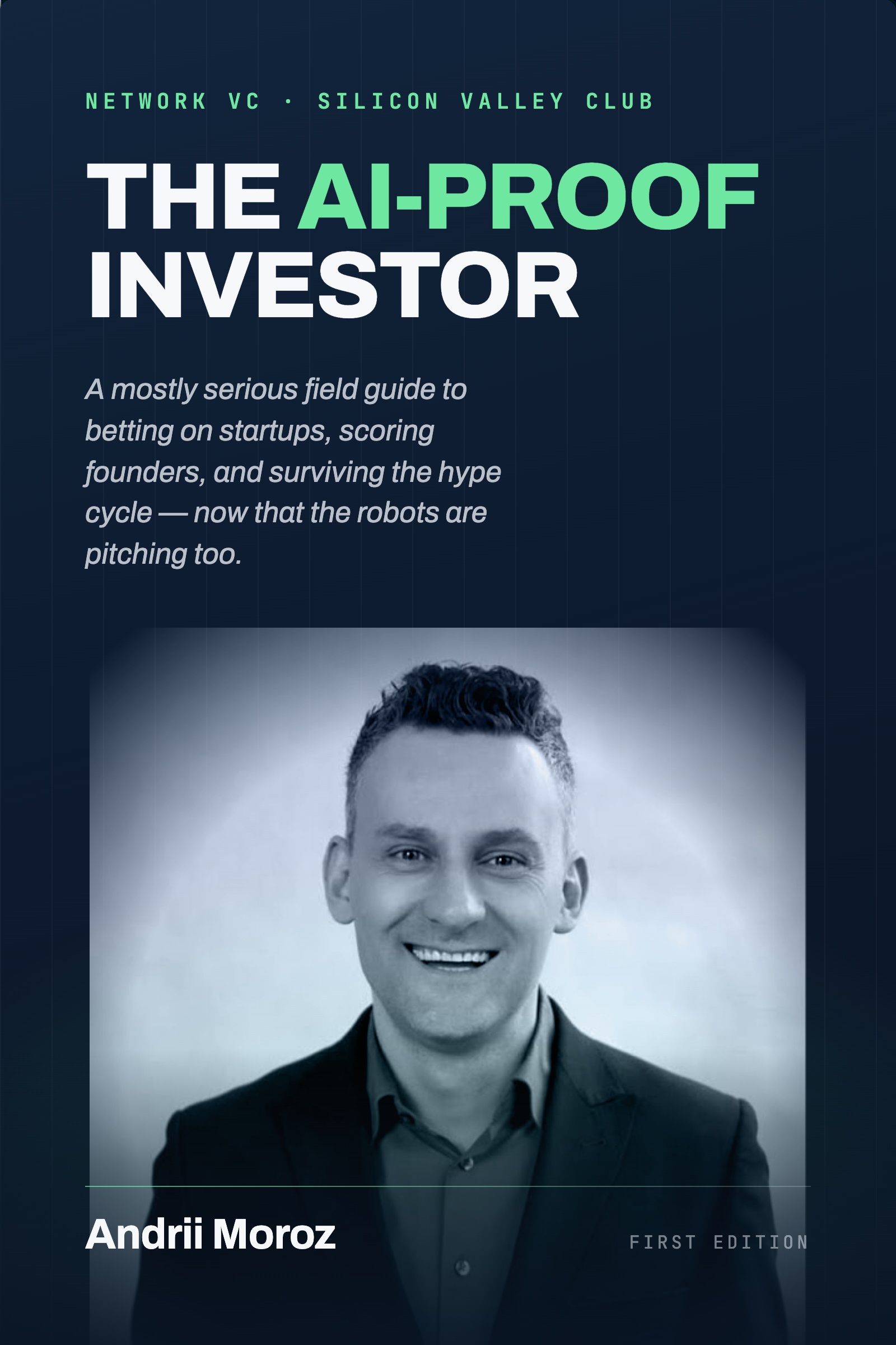 The AI-Proof Investor — book cover, by Andrii Moroz